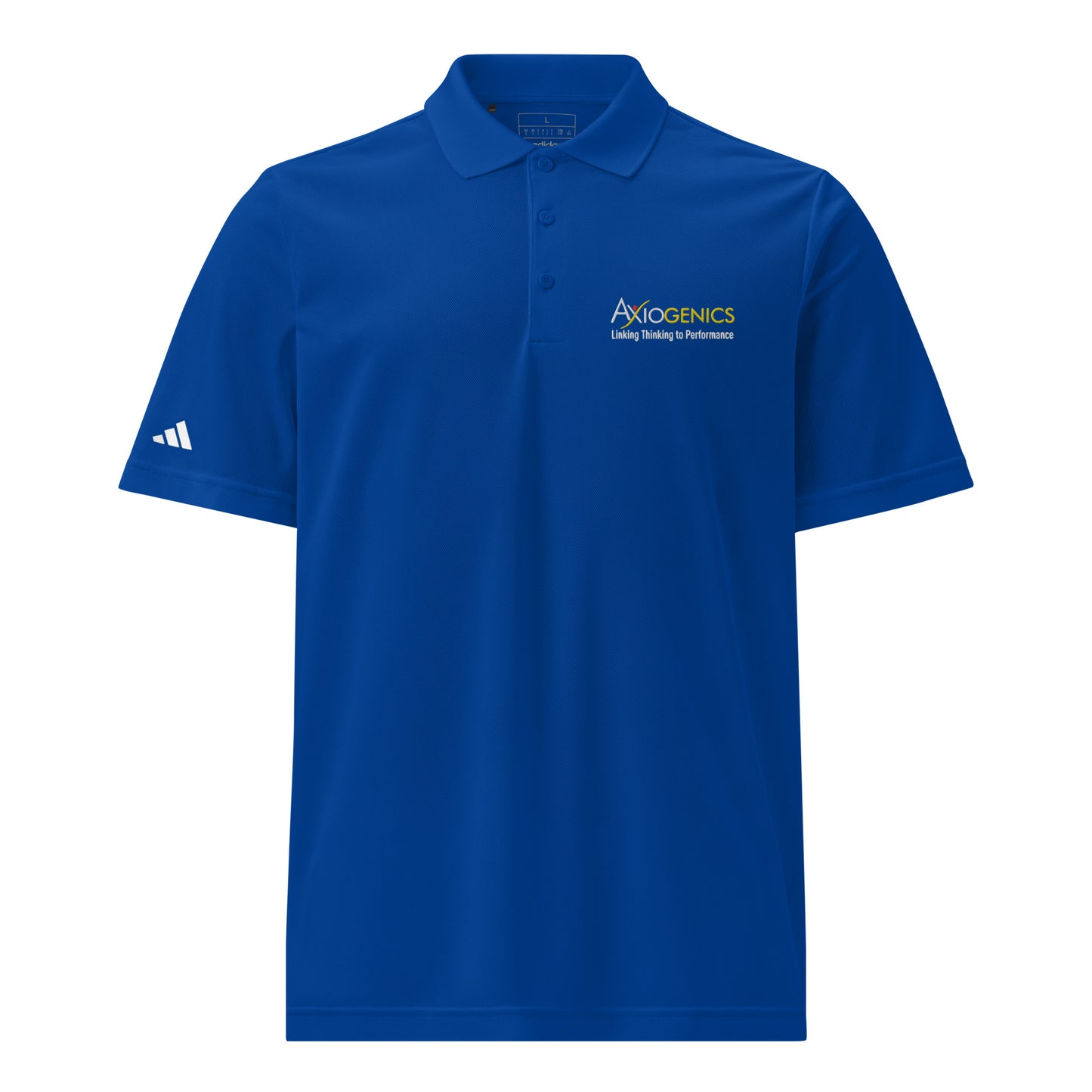 Adidas Sport Polo with Logo and Tagline