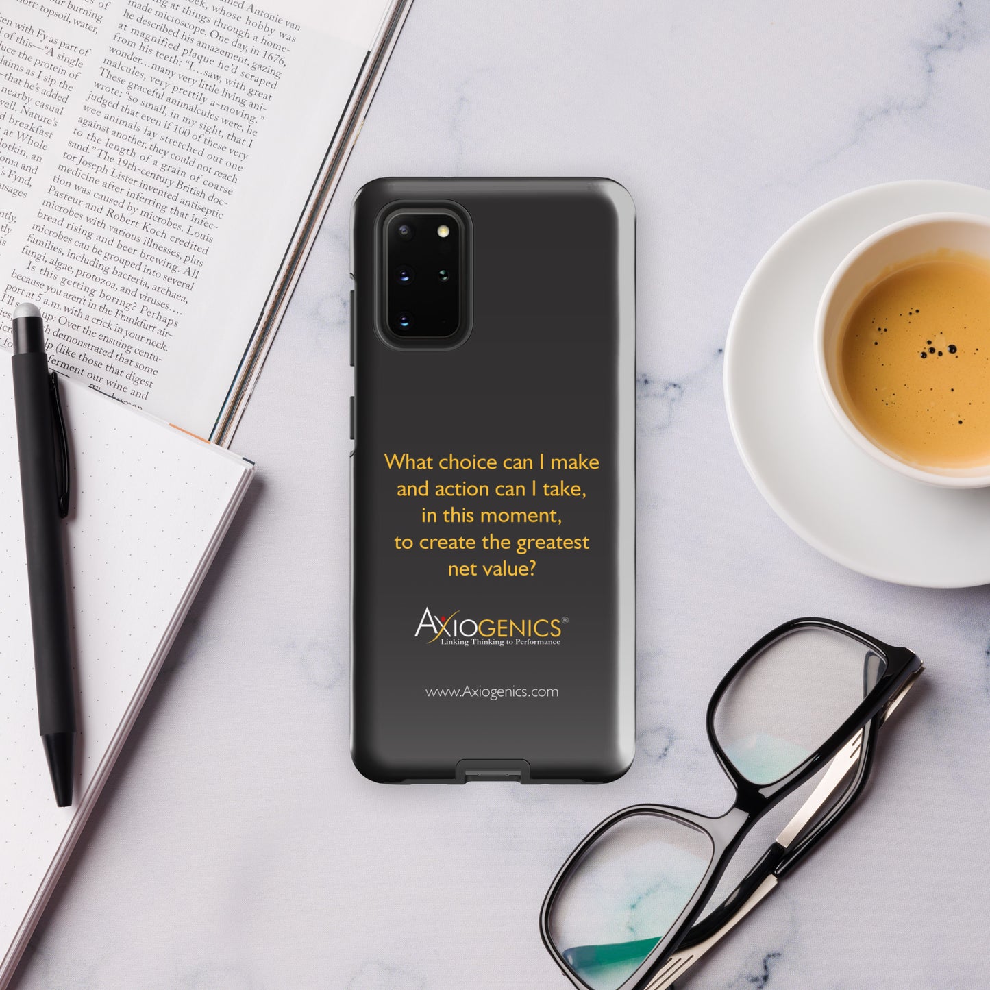 Tough case for Samsung® w/ The Central Question