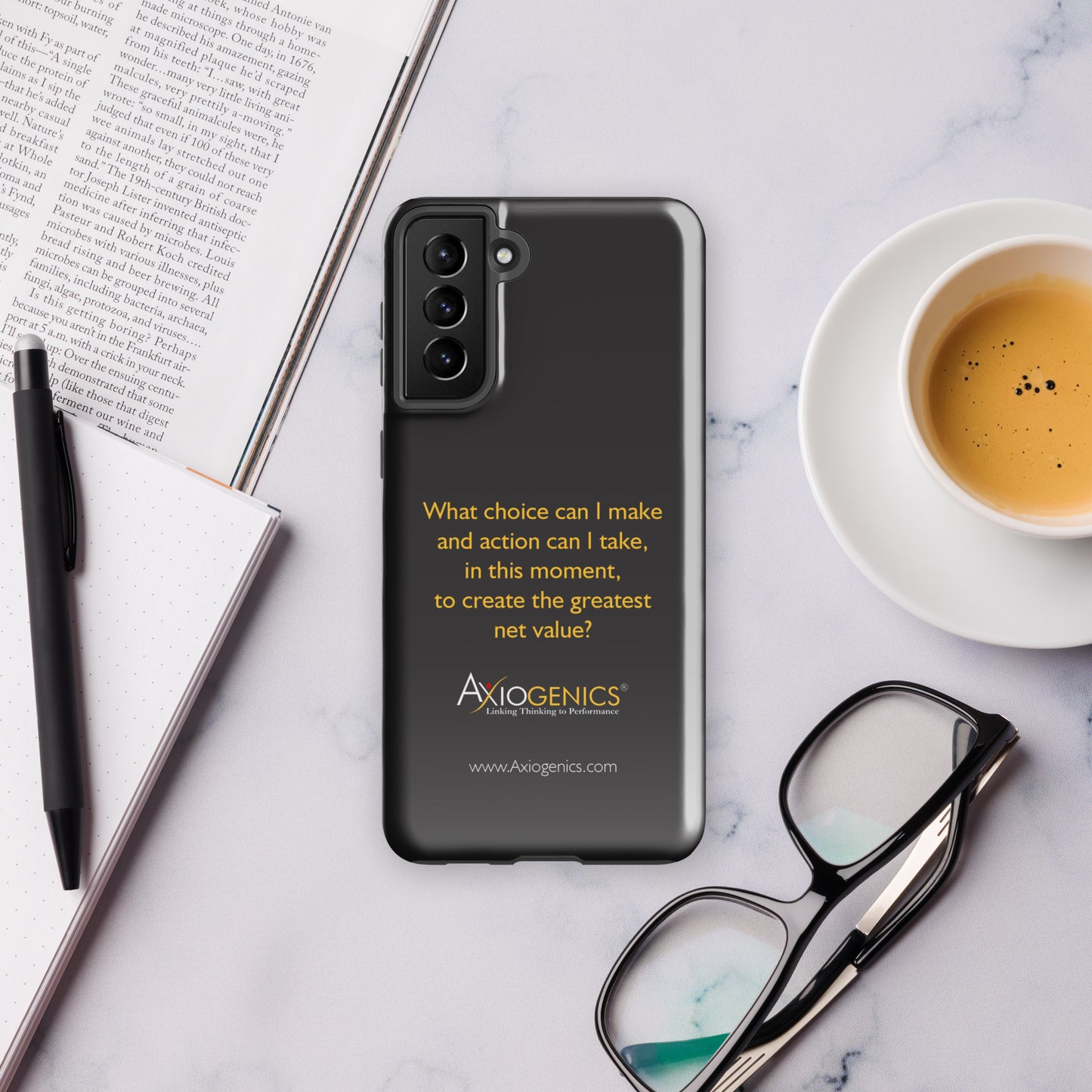 Tough case for Samsung® w/ The Central Question