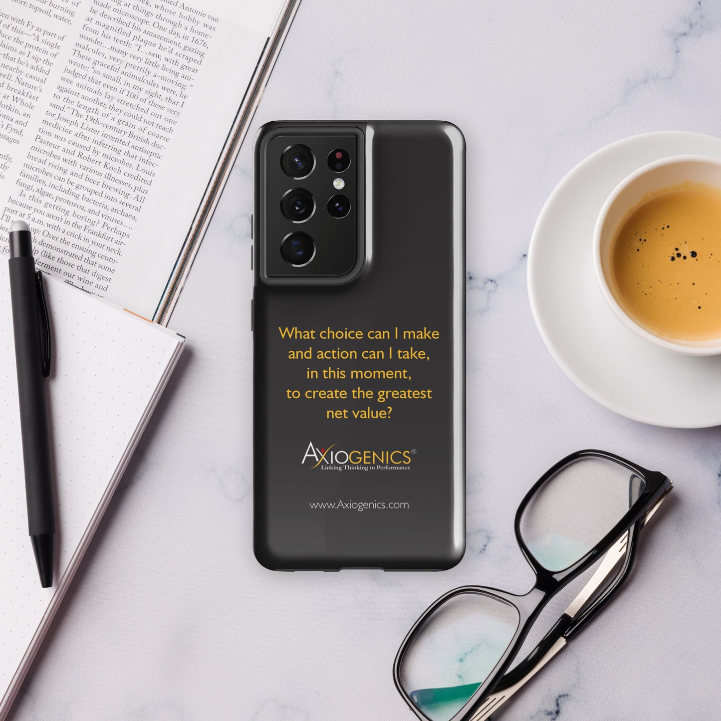 Tough case for Samsung® w/ The Central Question