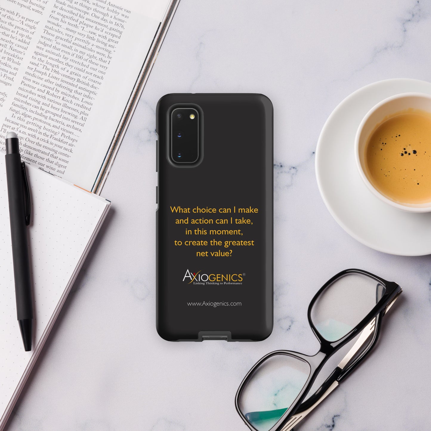 Tough case for Samsung® w/ The Central Question