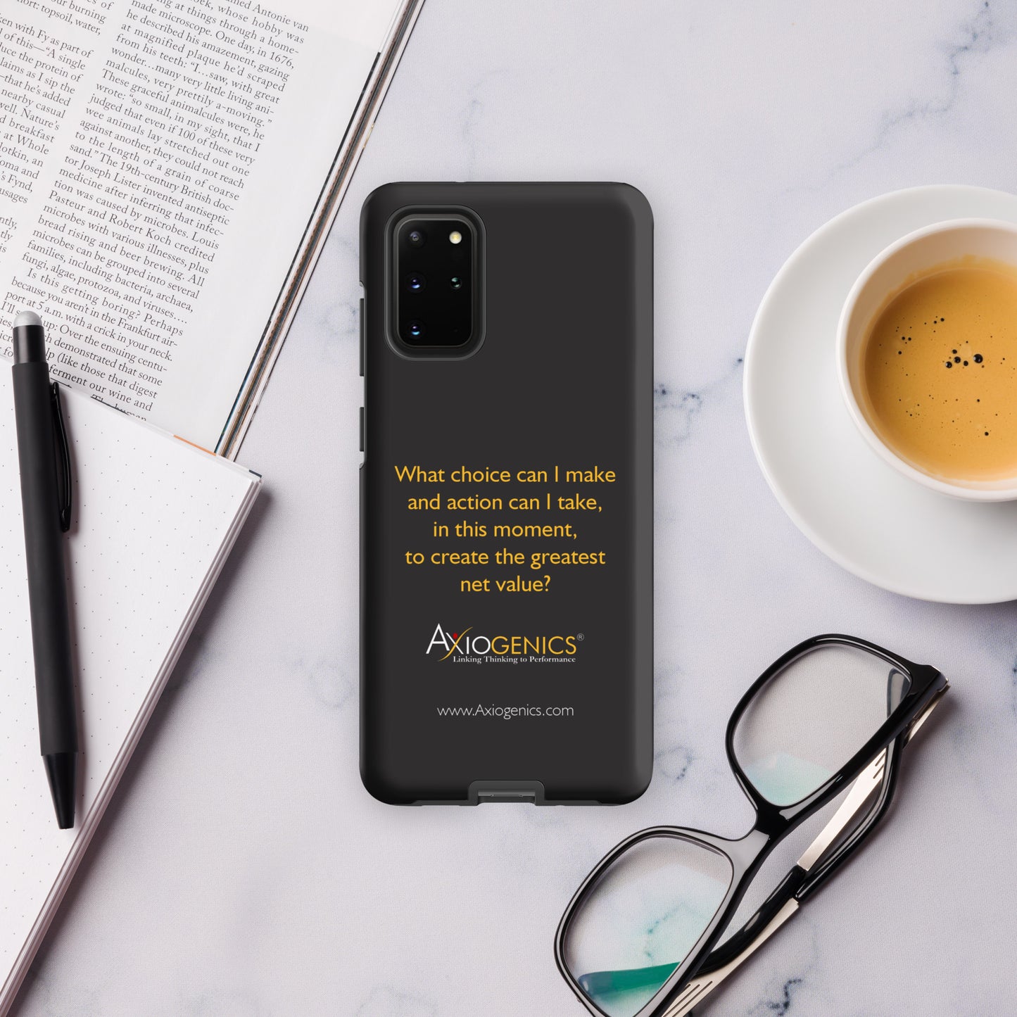 Tough case for Samsung® w/ The Central Question