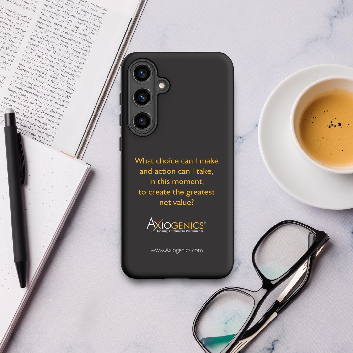 Tough case for Samsung® w/ The Central Question