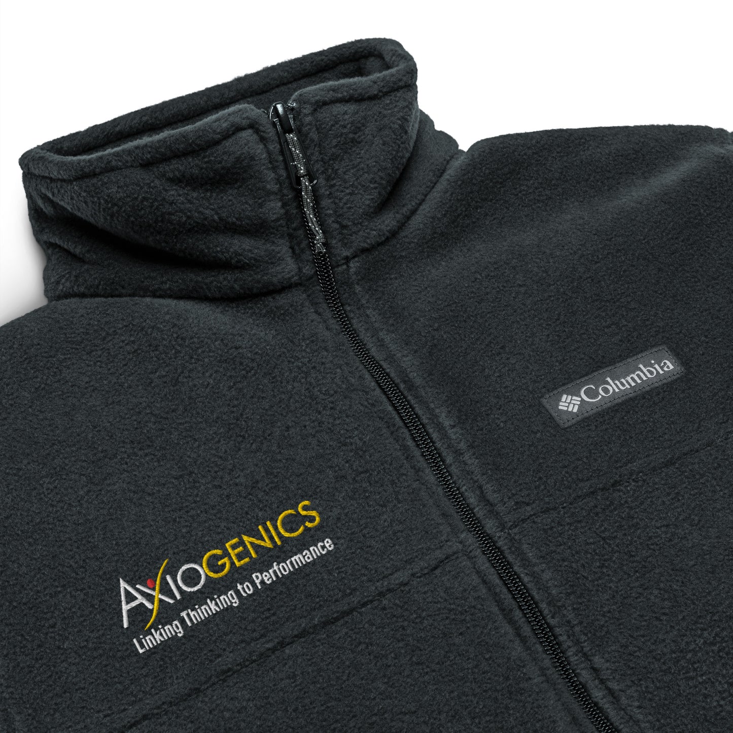 Unisex Columbia Fleece Jacket with Logo & Tagline