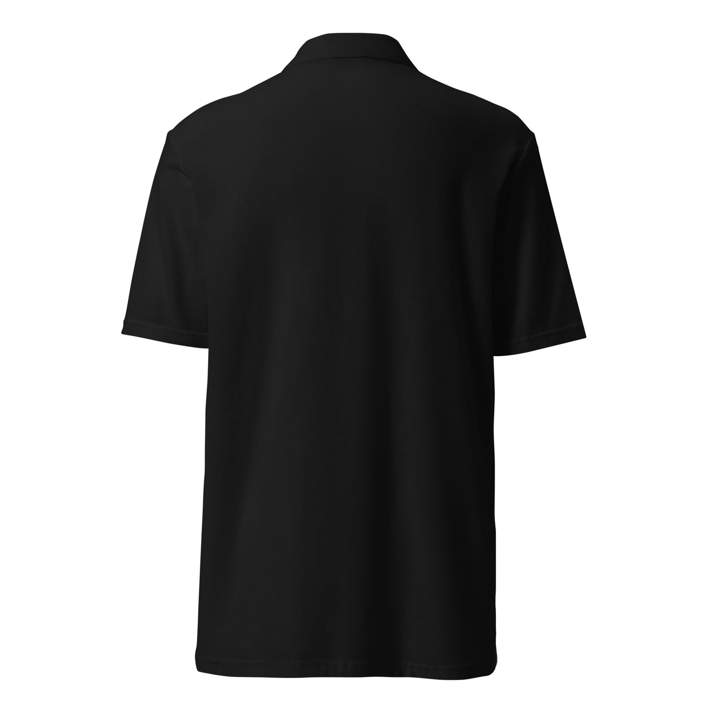 Unisex pique polo shirt w/Axiogenics Logo Embroidered