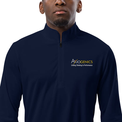 Quarter Zip Pullover with Embroidered Partner Logo on Front