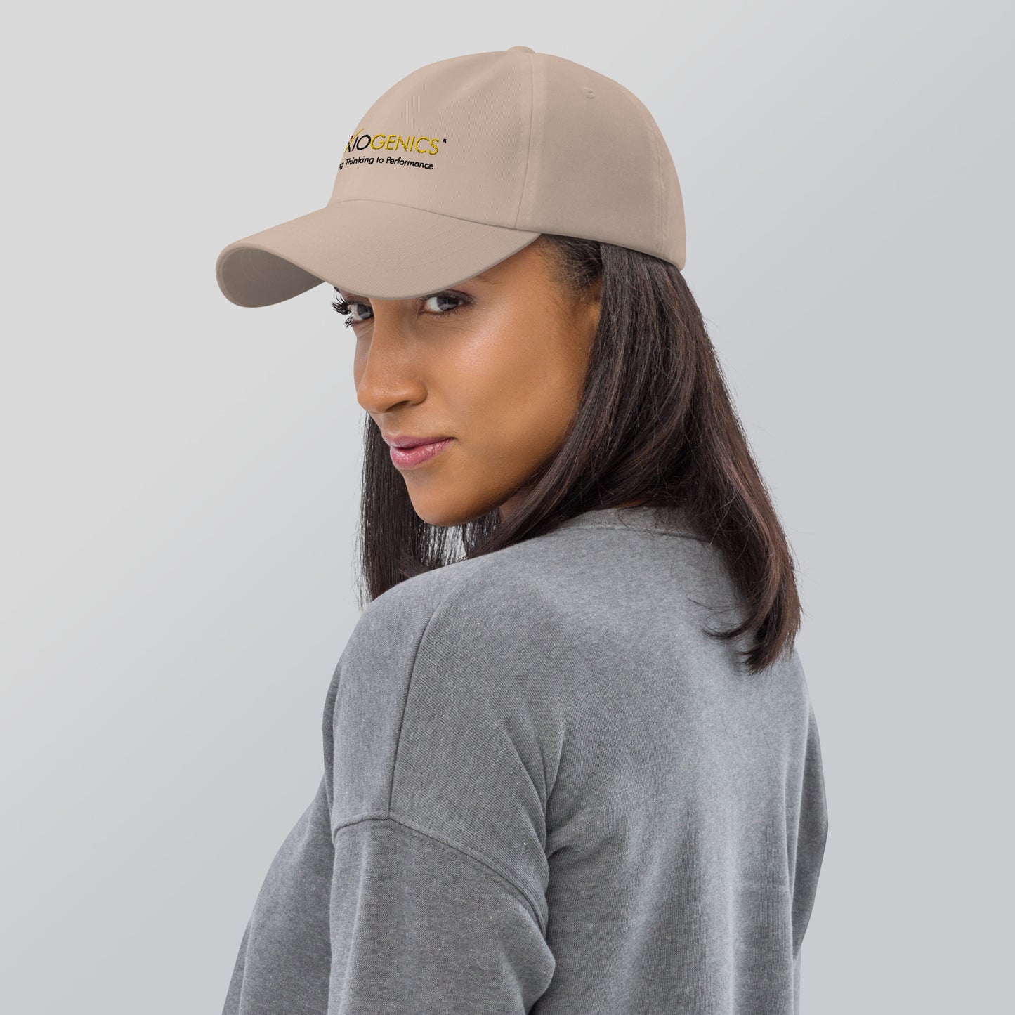 Hat (Light Colored) with Axiogenics Logo and Tagline