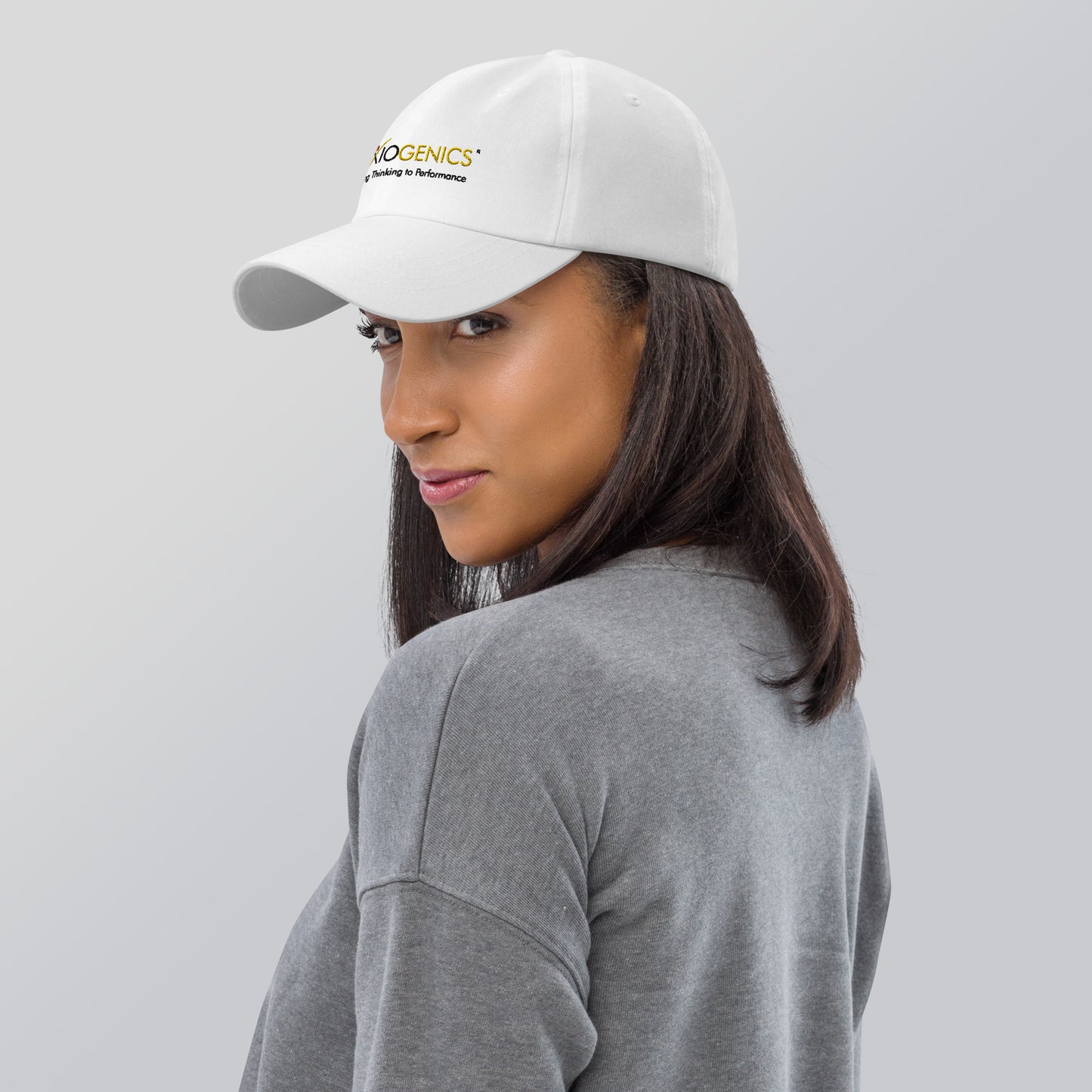 Hat (Light Colored) with Axiogenics Logo and Tagline