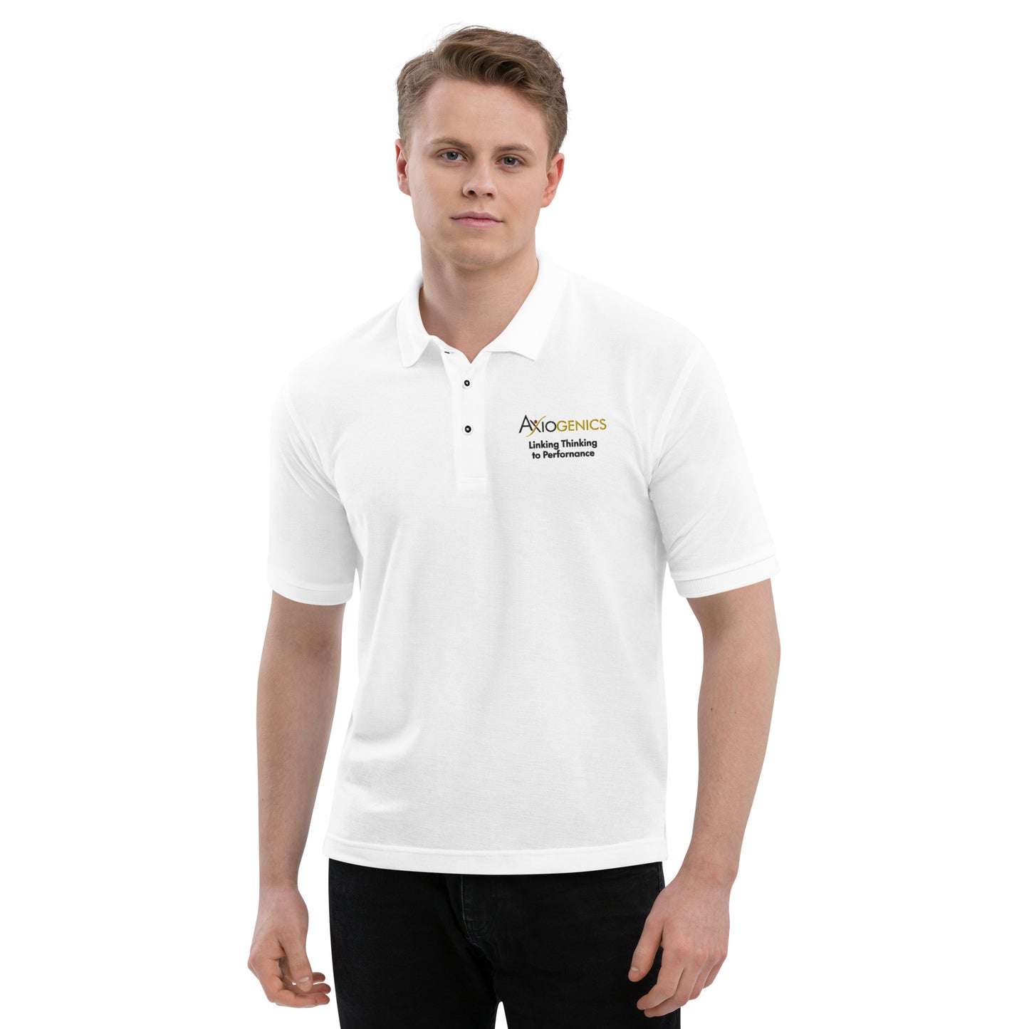 Men's Premium Port Authority Polo Embroidered Logo