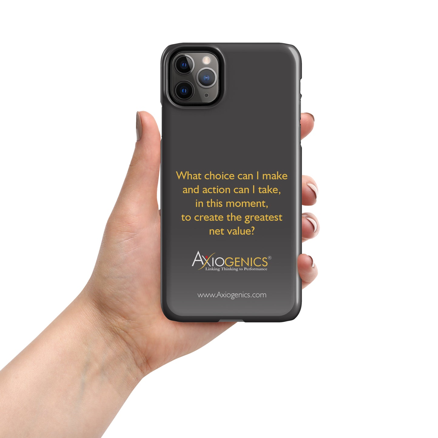 Snap case for iPhone® w/ The Central Question