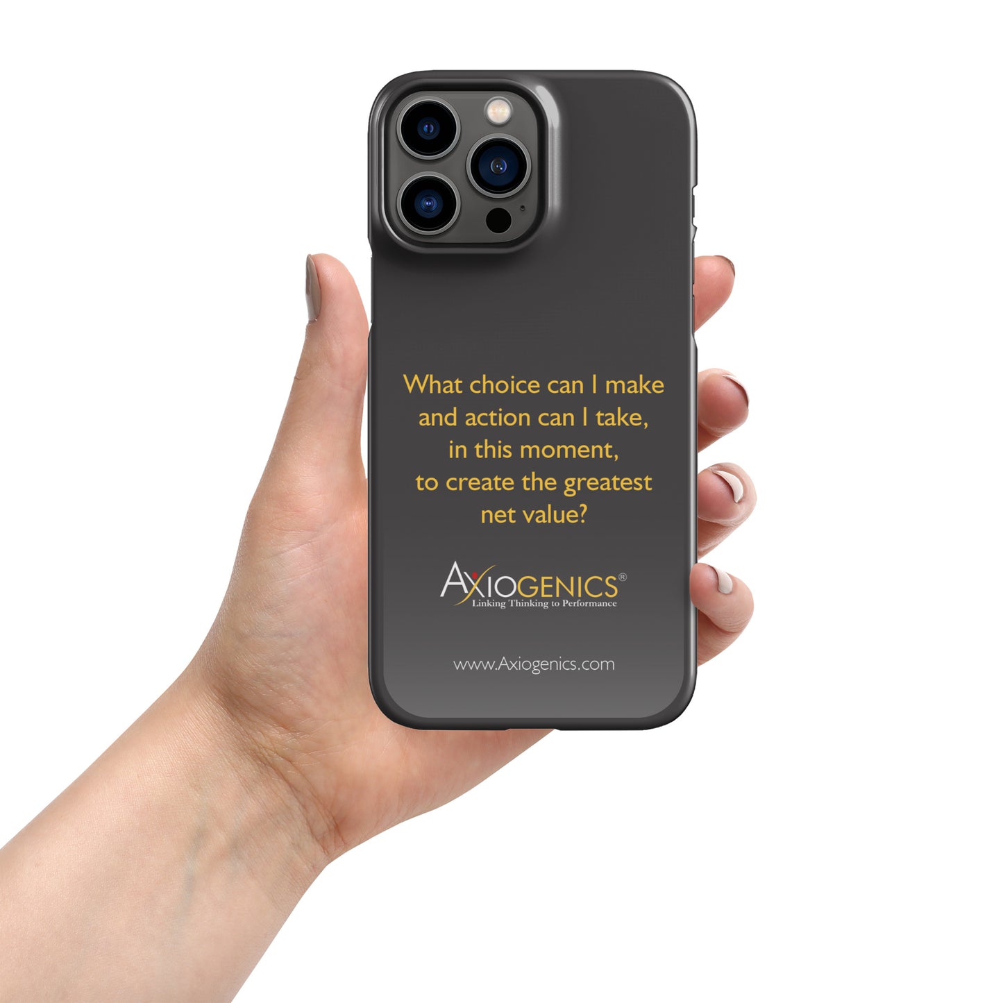 Snap case for iPhone® w/ The Central Question