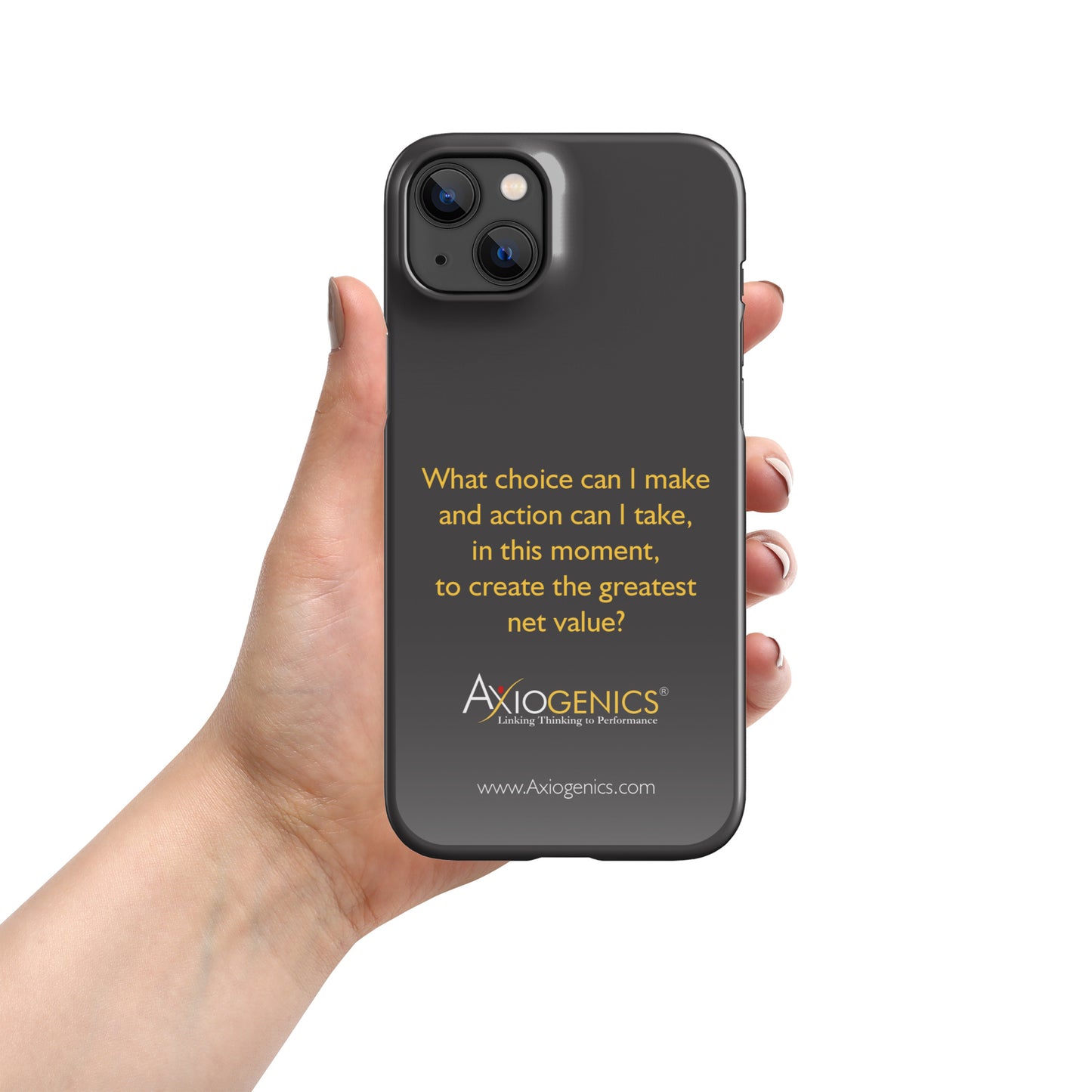 Snap case for iPhone® w/ The Central Question