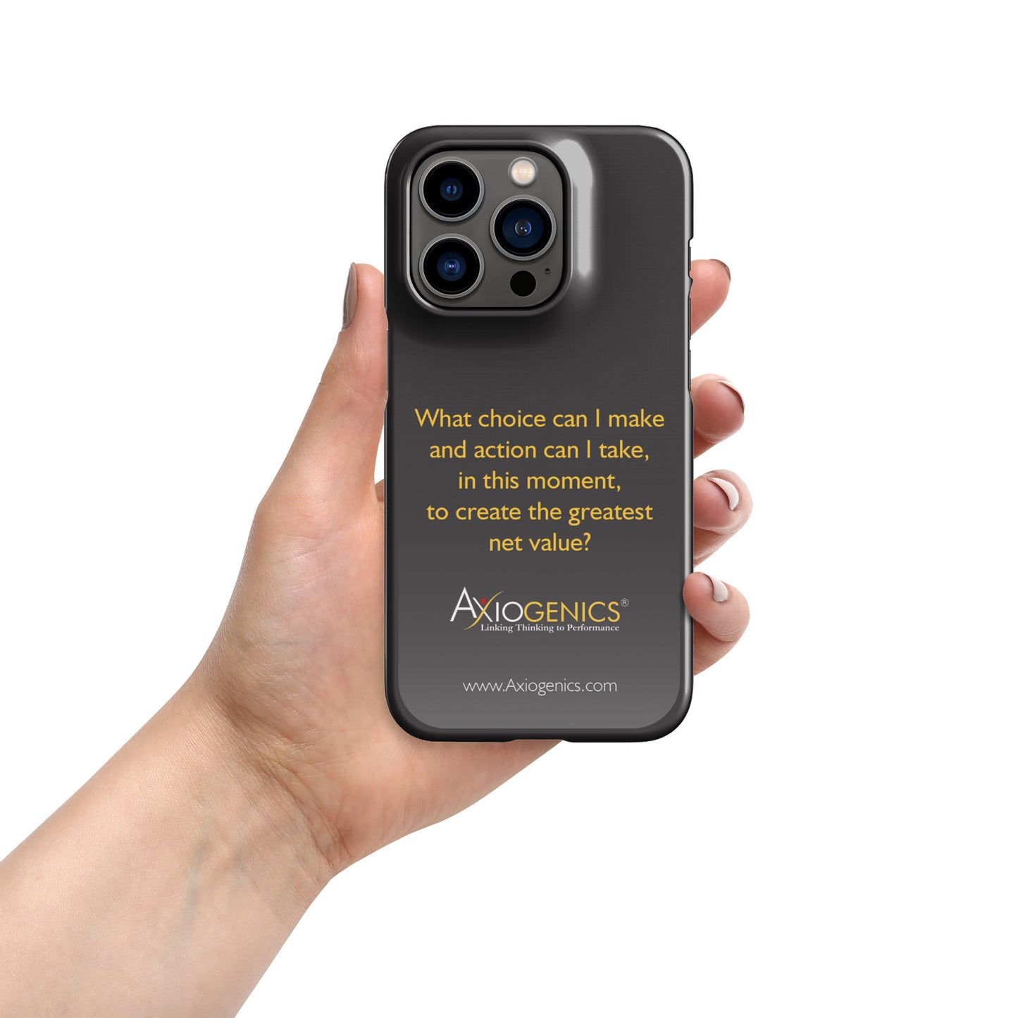 Snap case for iPhone® w/ The Central Question