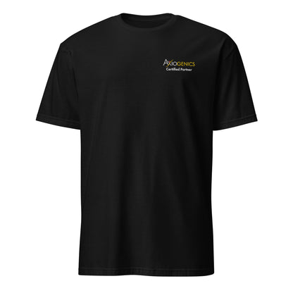 Short-Sleeve Unisex T-Shirt Logo and "Certified Partner" on Front