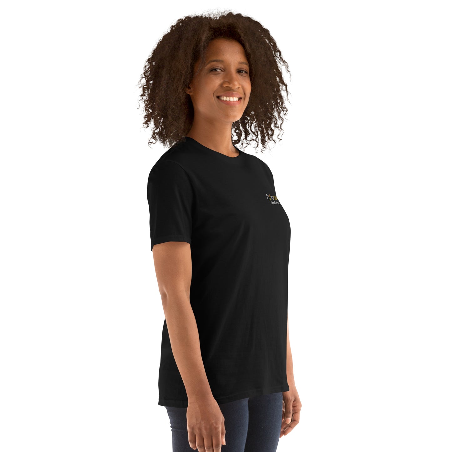 Short-Sleeve Unisex T-Shirt Logo and "Certified Partner" on Front