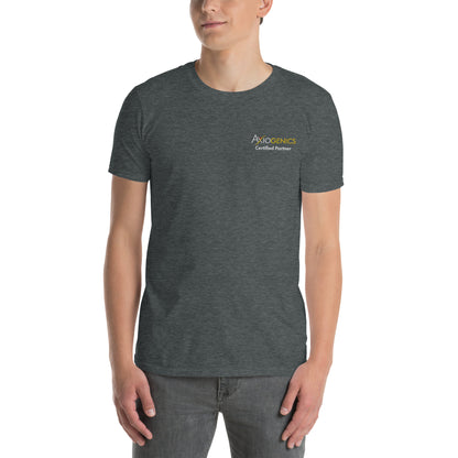 Short-Sleeve Unisex T-Shirt Logo and "Certified Partner" on Front