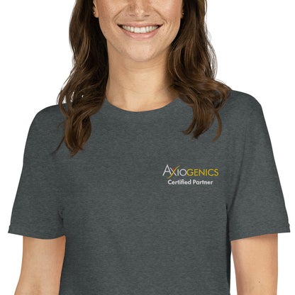 Short-Sleeve Unisex T-Shirt Logo and "Certified Partner" on Front