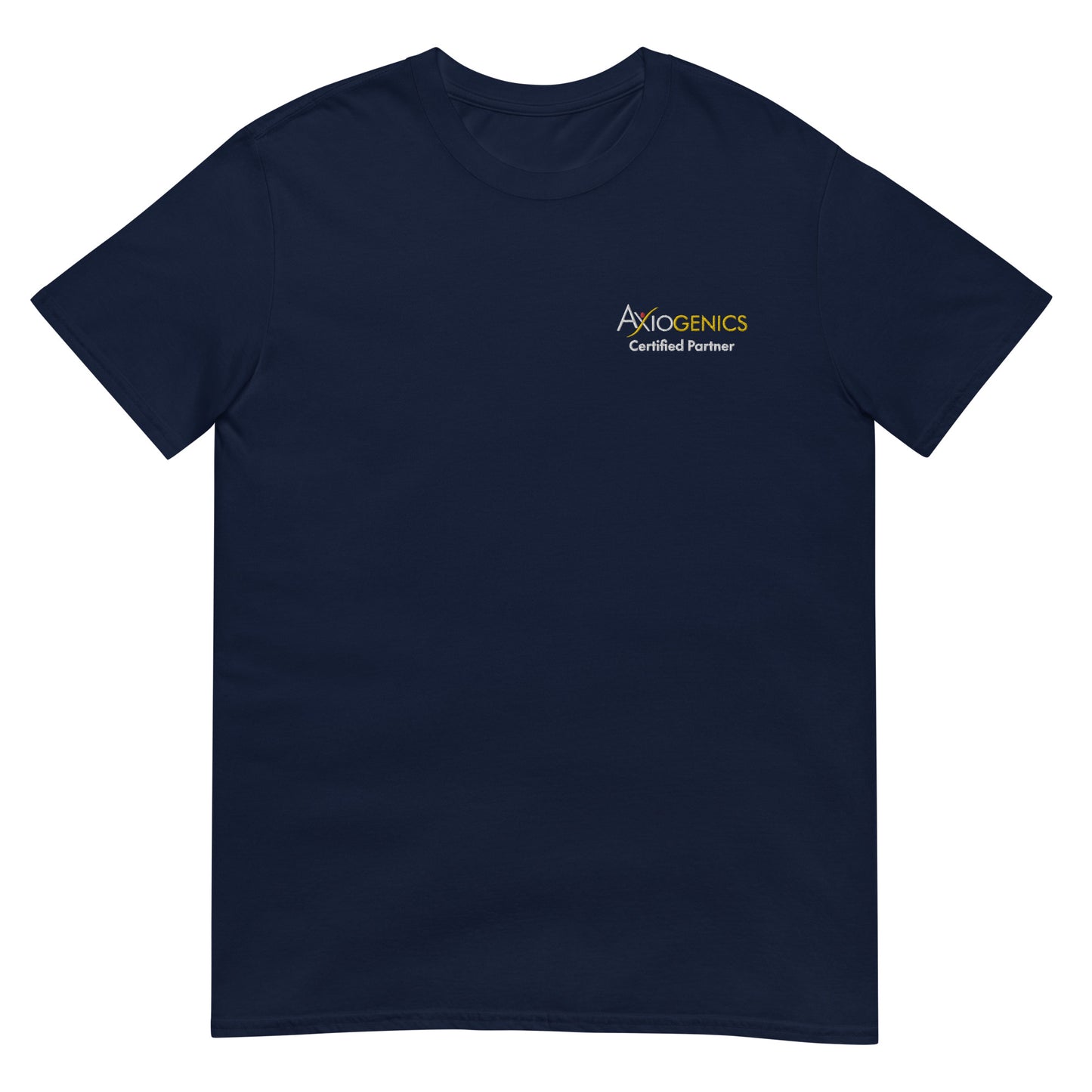 Short-Sleeve Unisex T-Shirt Logo and "Certified Partner" on Front