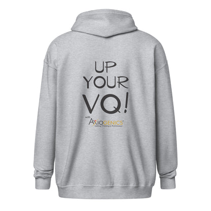 Unisex heavy blend zip Up Your VQ! hoodie