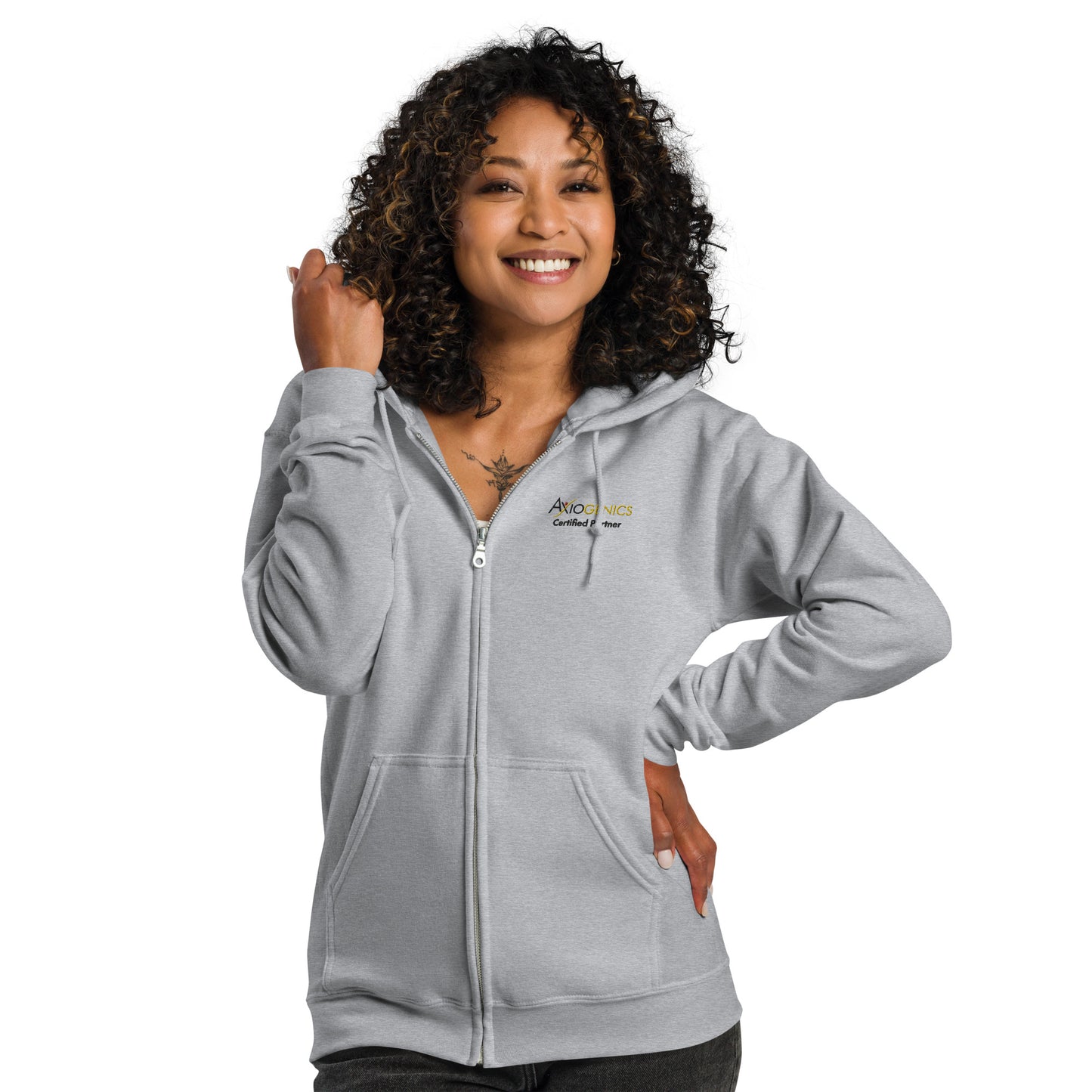 Unisex heavy blend zip Up Your VQ! hoodie