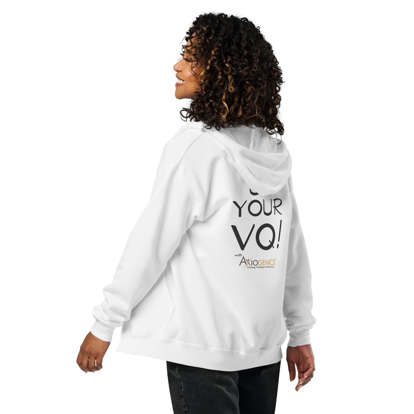 Unisex heavy blend zip Up Your VQ! hoodie