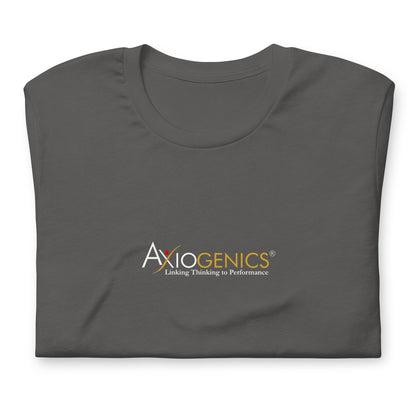 Unisex t-shirt - Large Axiogenics Logo on Front Center