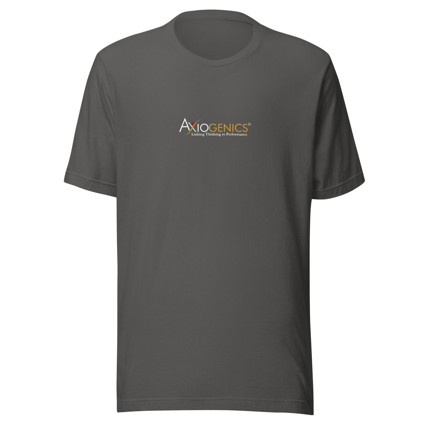 Unisex t-shirt - Large Axiogenics Logo on Front Center