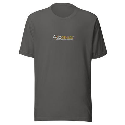 Unisex t-shirt - Large Axiogenics Logo on Front Center