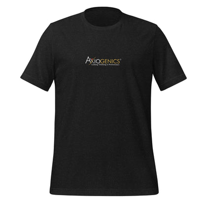 Unisex t-shirt - Large Axiogenics Logo on Front Center