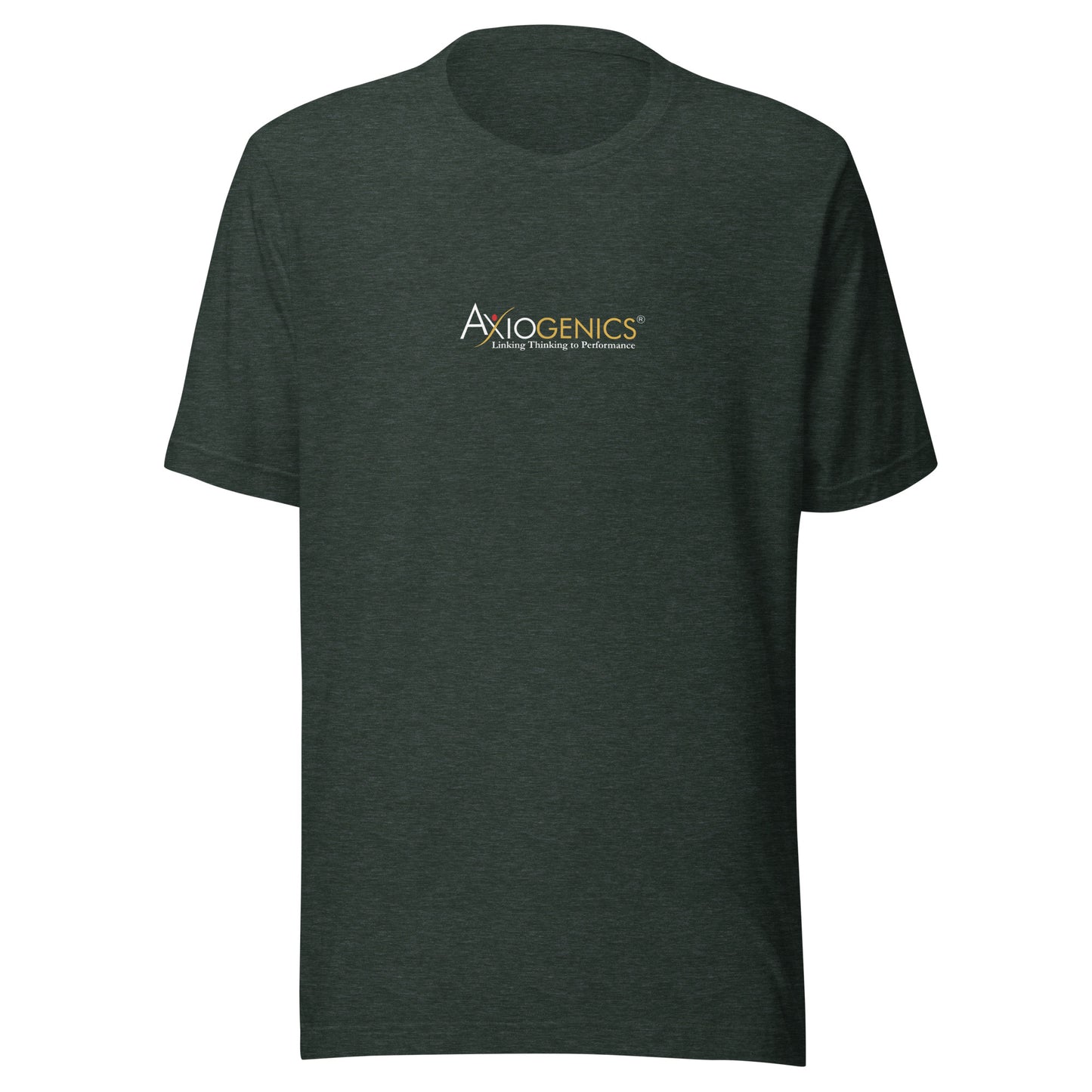 Unisex t-shirt - Large Axiogenics Logo on Front Center