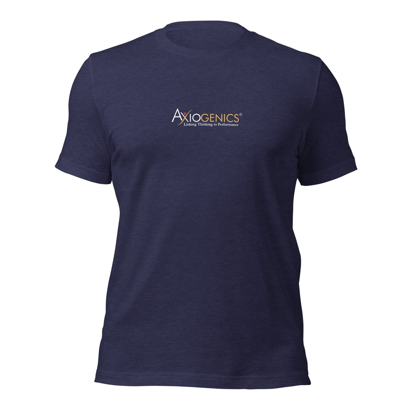 Unisex t-shirt - Large Axiogenics Logo on Front Center