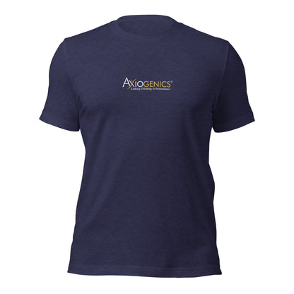 Unisex t-shirt - Large Axiogenics Logo on Front Center