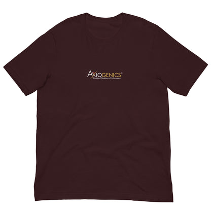 Unisex t-shirt - Large Axiogenics Logo on Front Center